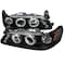 Spec-D Tuning 93-97 Toyota Corolla Halo LED Projector Black 2LHP-COR93JM-TM - alternate 1